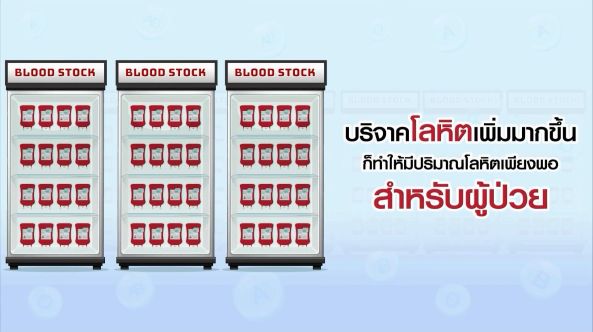 แค่เป็นผู้บริจาคโลหิตประจำ ก็เพิ่มจำนวนผู้รอดชีวิตจากการได้รับโลหิตทันท่วงที…